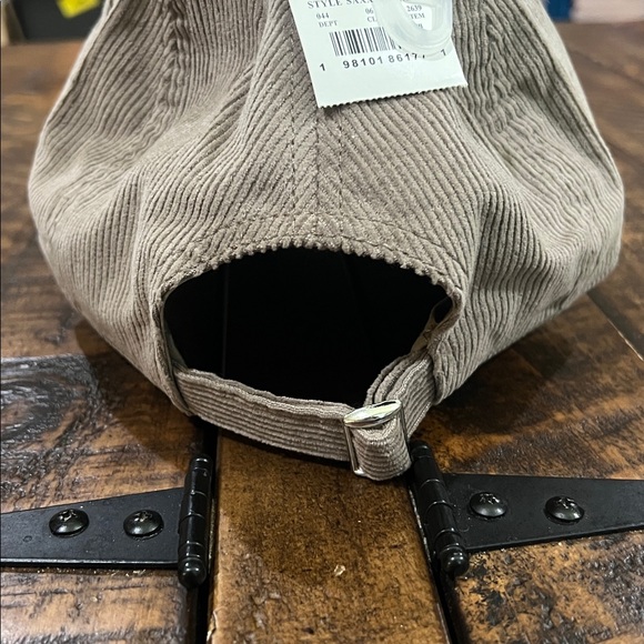 Smokey the Bear Cotton tan Corduroy Cap adjustable National Park forestry - Picture 7 of 9